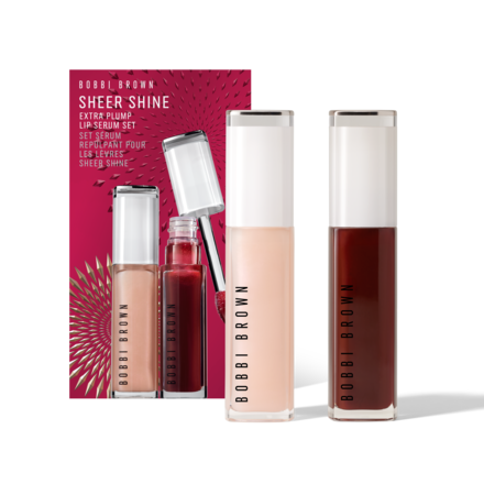 ボビイ ブラウン 公式 オンライン ショップ, Sheer Shine Extra Plump Lip Serum Set, 6mL x 2