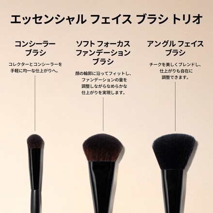 Essential Face Brush Trio